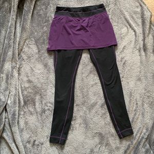 Fleece lined running tight